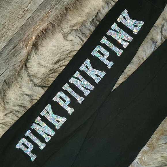 Iridescent Bling Skinny Joggers - Picture 3 of 3